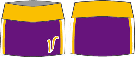 Custom Vikings Cheer Skort