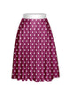 Guys and Dolls Calf Length Character Skirt with Tall Waistband