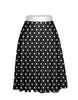 Guys and Dolls Calf Length Character Skirt with Tall Waistband
