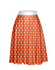 Guys and Dolls Calf Length Character Skirt with Tall Waistband