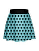 Polka Dot Rock Skater Skirt