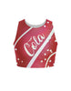 Cola Sleeveless Crop Top