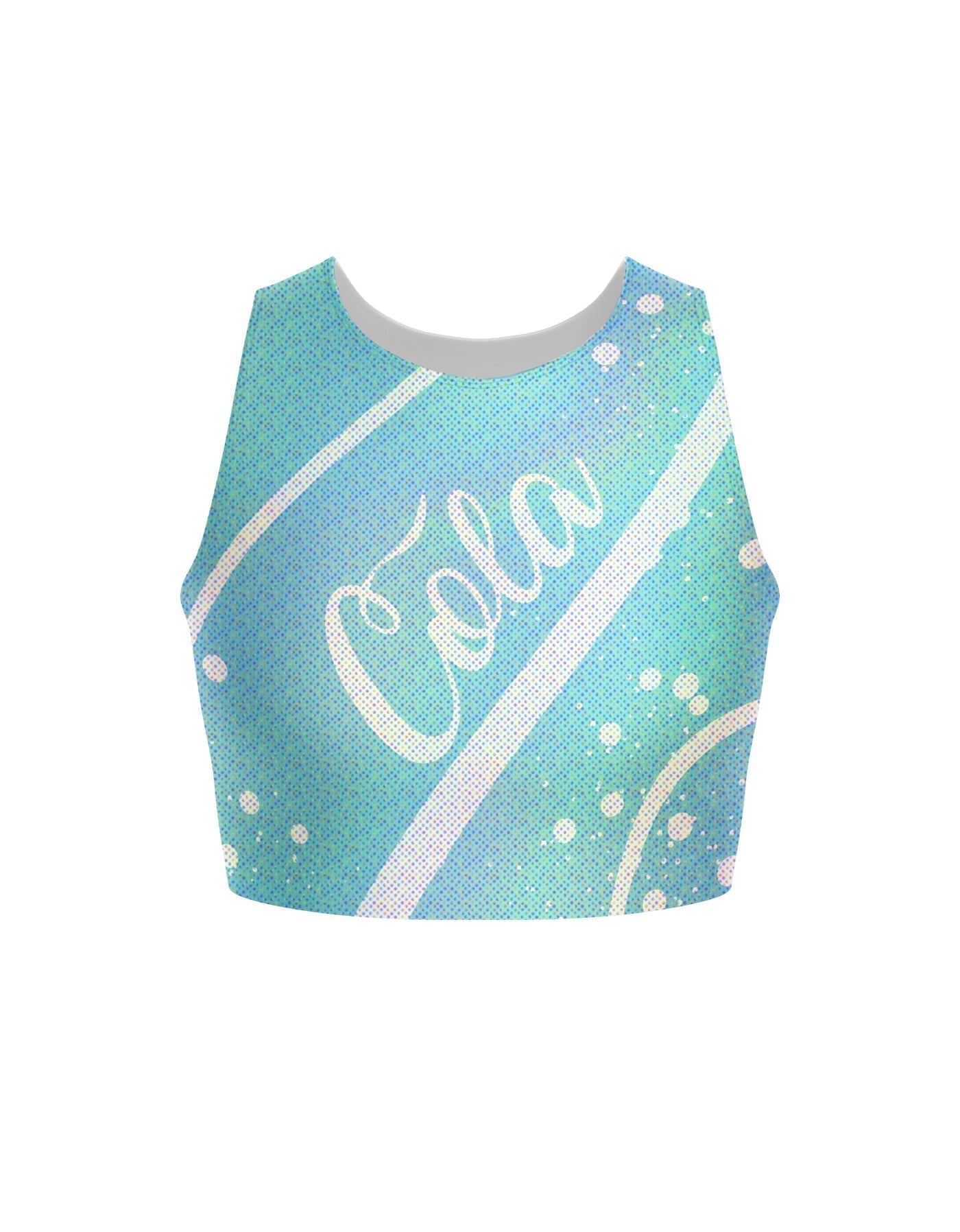 Cola Sleeveless Crop Top