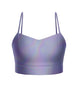 Solid Hologram Bustier