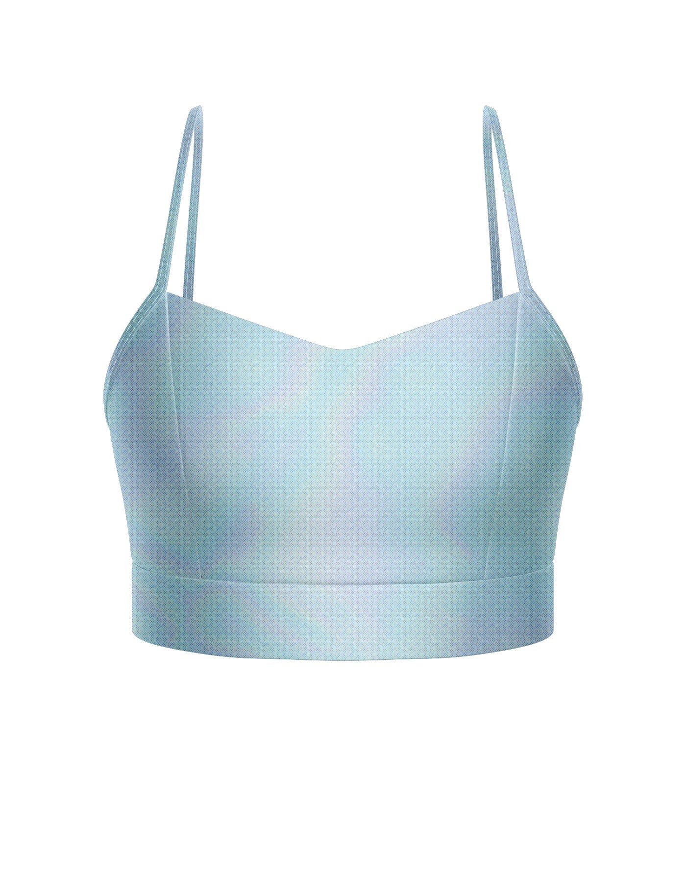 Solid Hologram Bustier