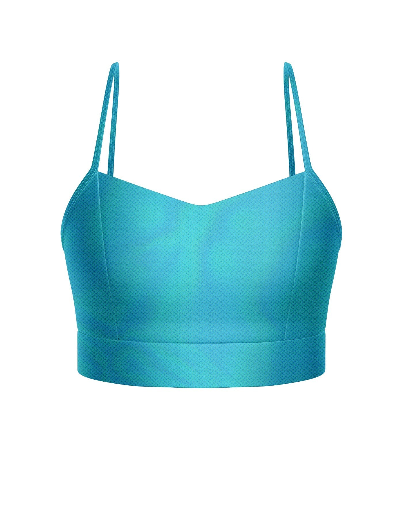 Solid Hologram Bustier