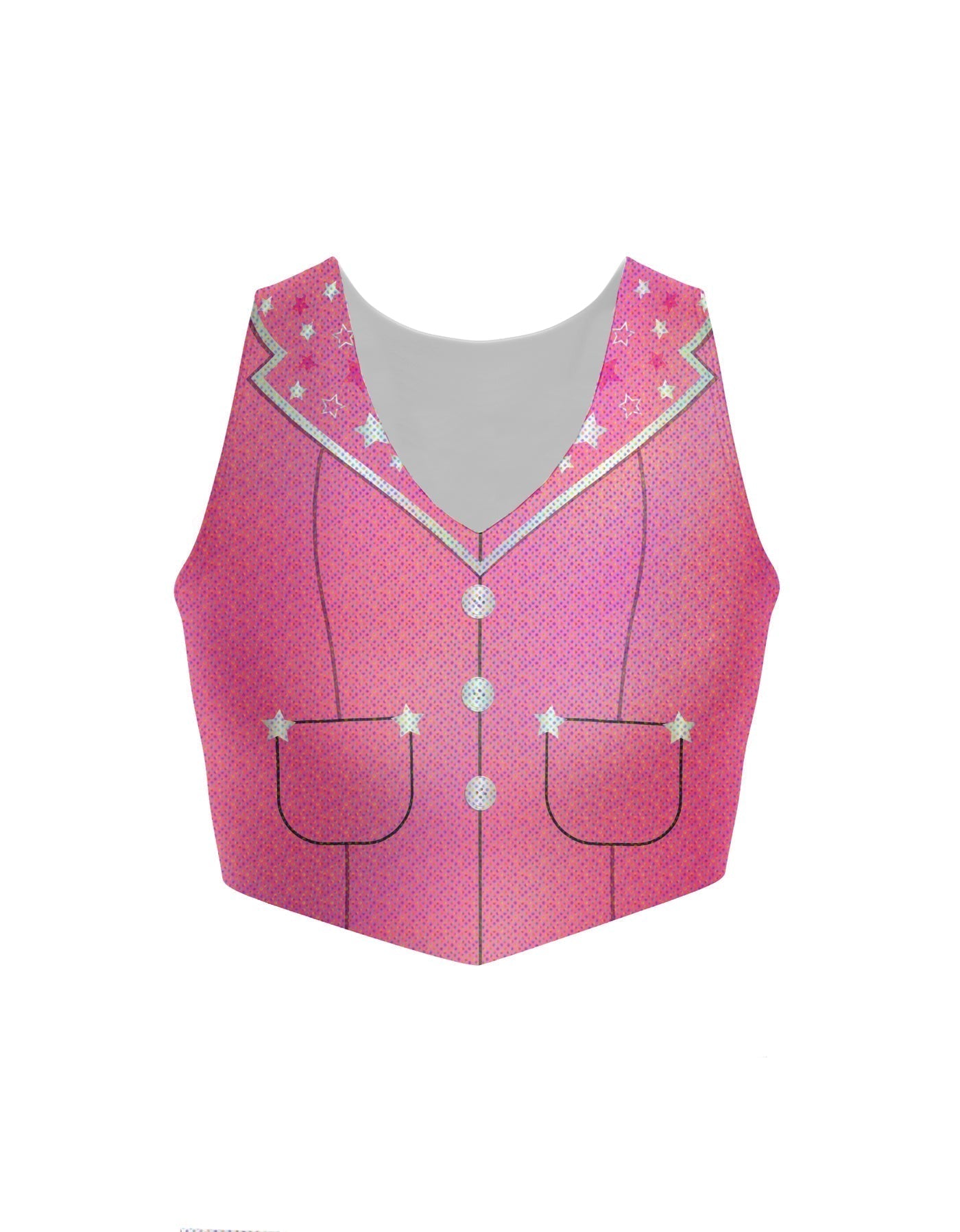 Cowgirl Baby V Neck Crop