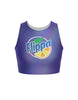 Orange Soda Sleeveless Crop Top