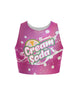 Cream Soda Sleeveless Crop Top