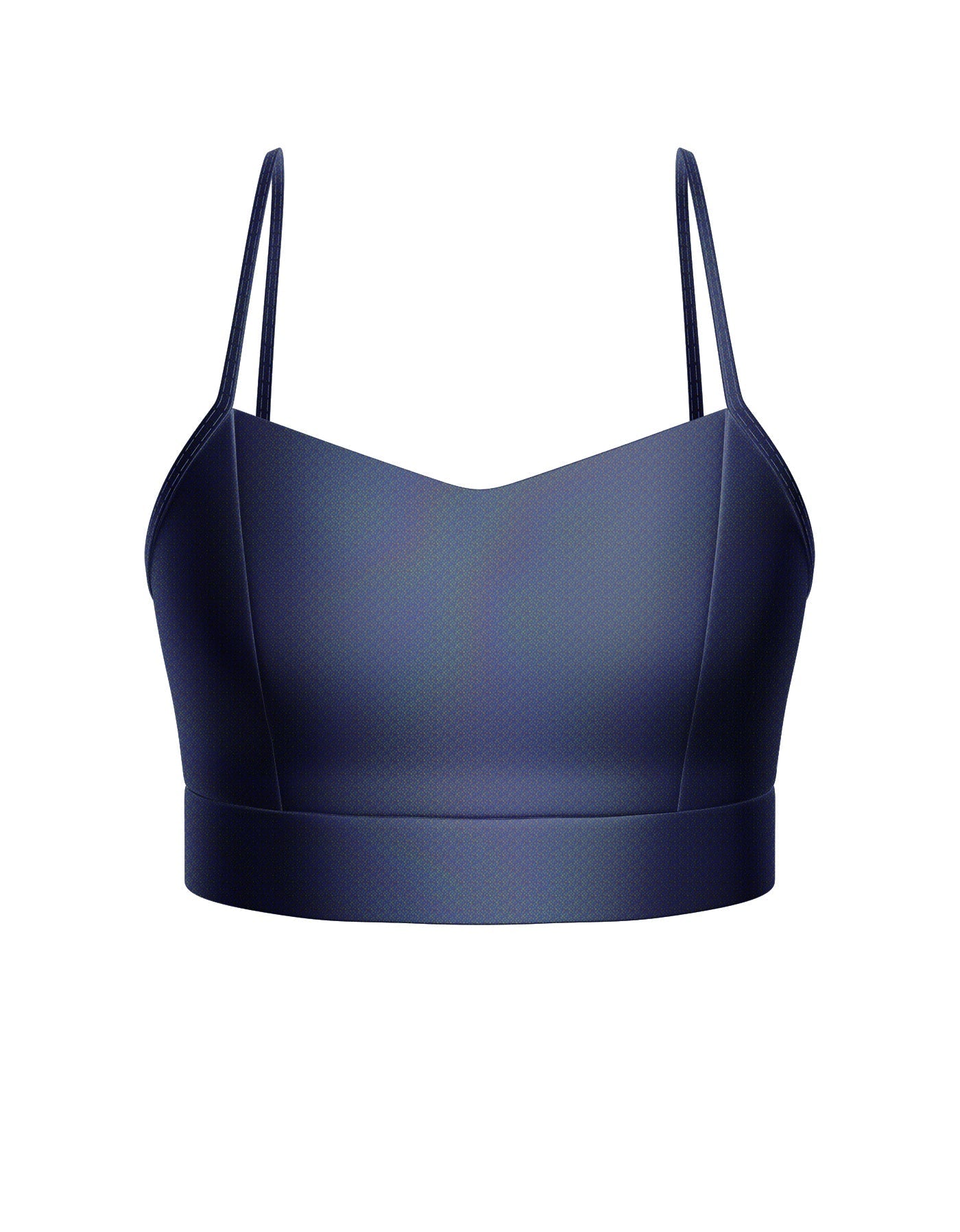 Solid Hologram Bustier