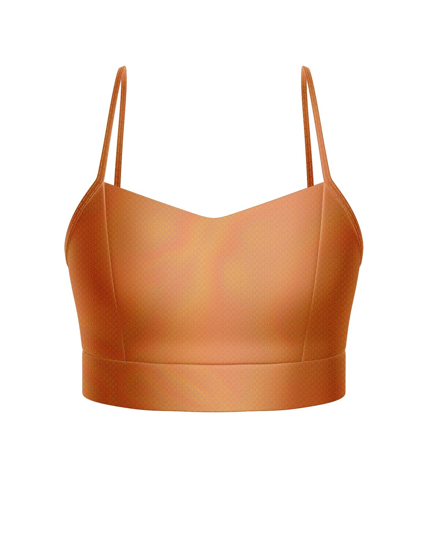 Solid Hologram Bustier