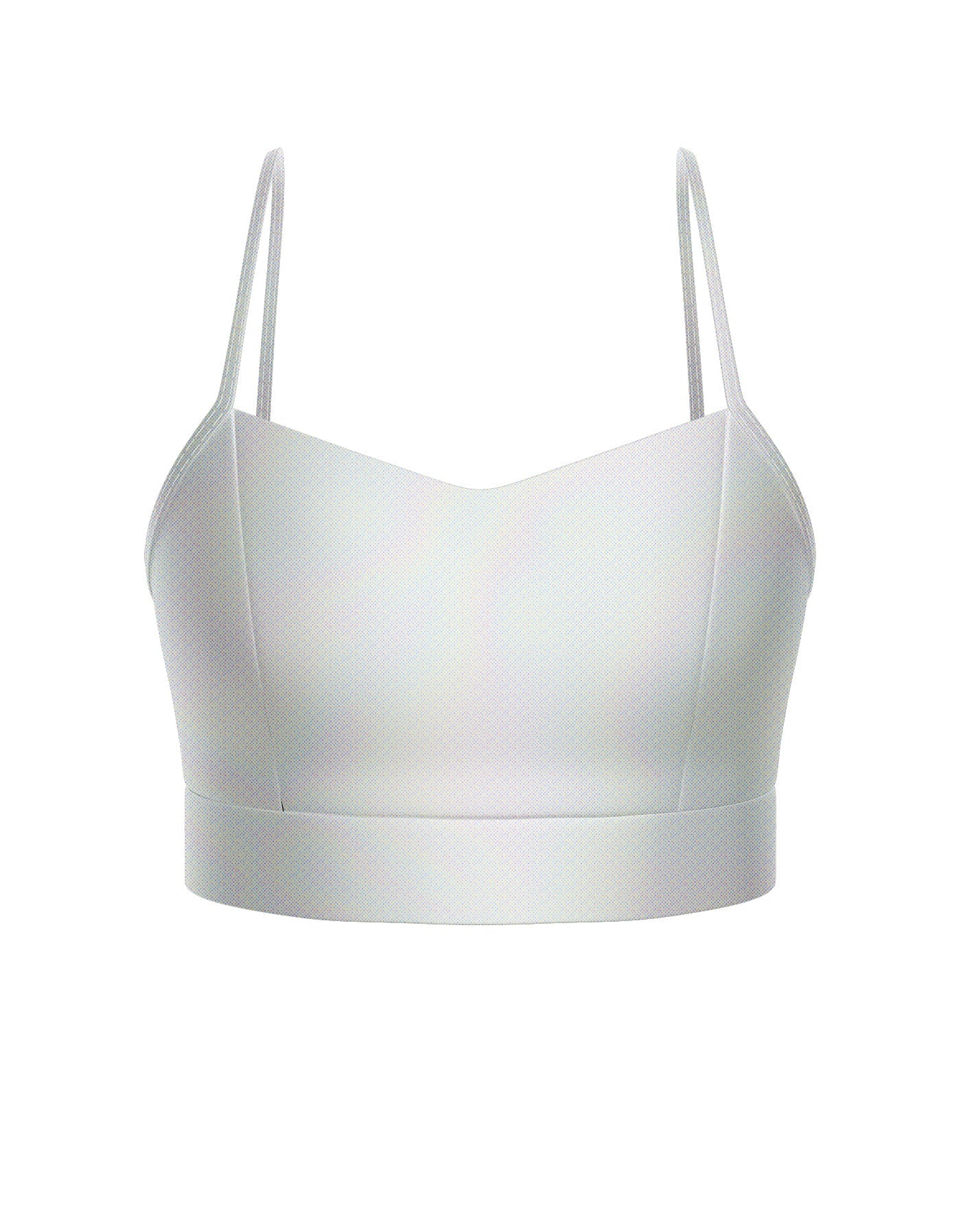 Solid Hologram Bustier
