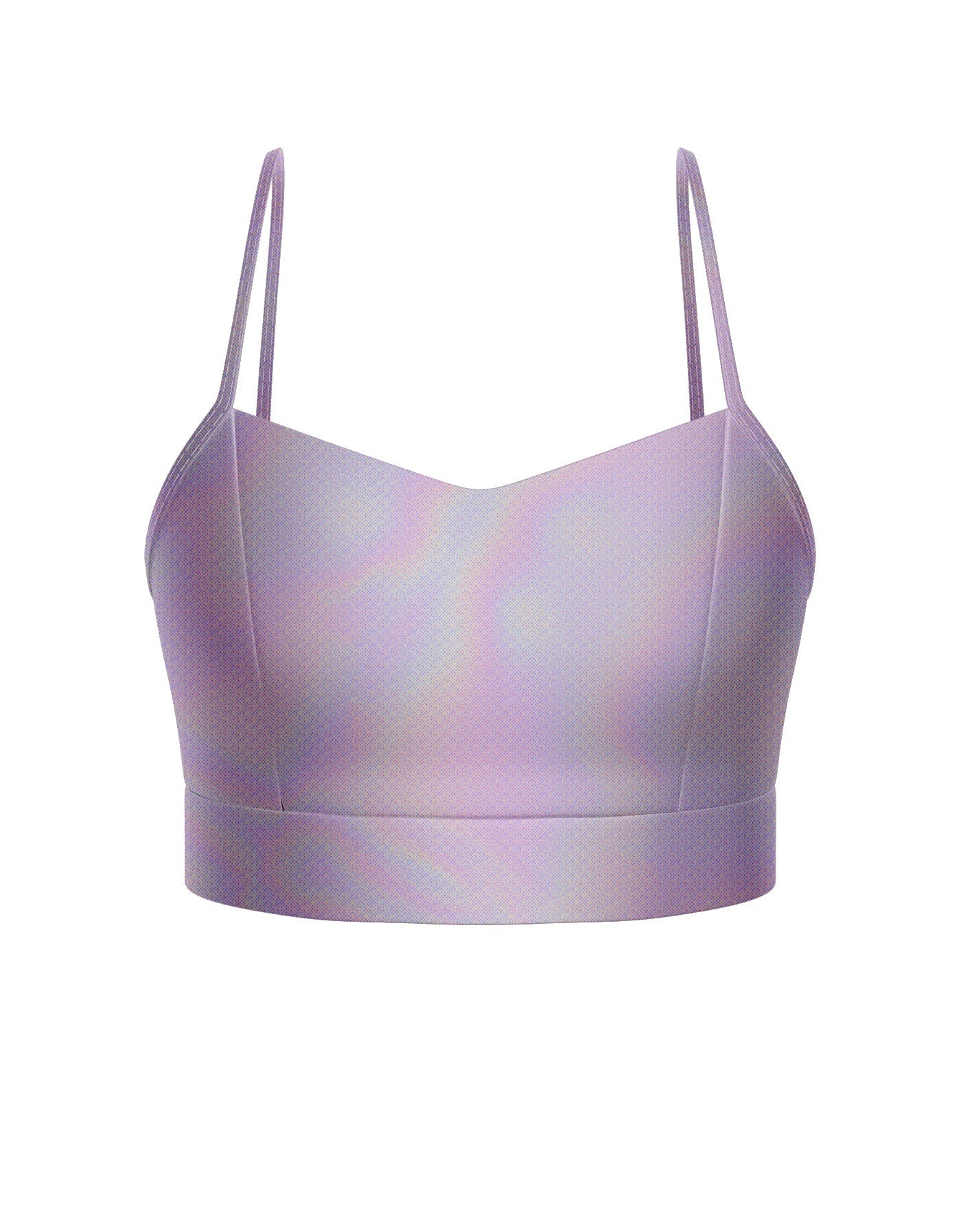 Solid Hologram Bustier