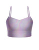 Solid Hologram Bustier