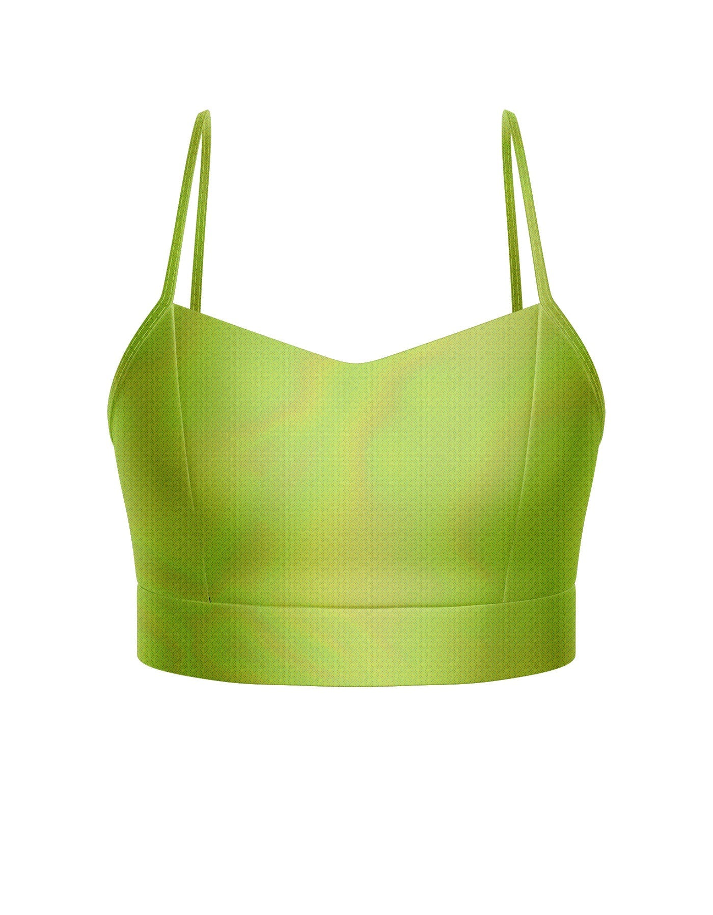Solid Hologram Bustier
