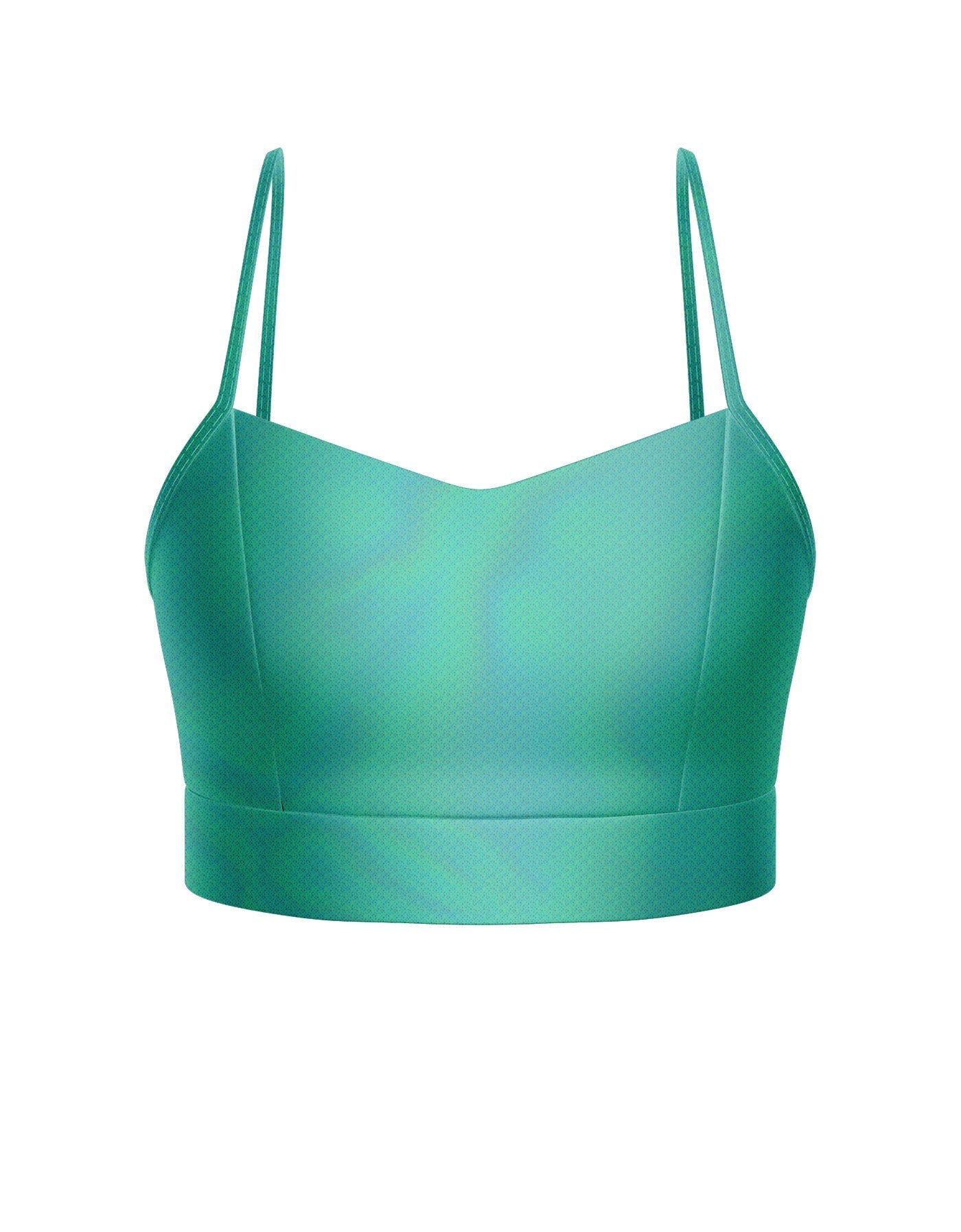 Solid Hologram Bustier