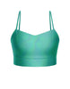 Solid Hologram Bustier