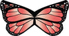 Custom Caterpillar to Butterfly Wings - Large Butterfly with Sticks - Silk