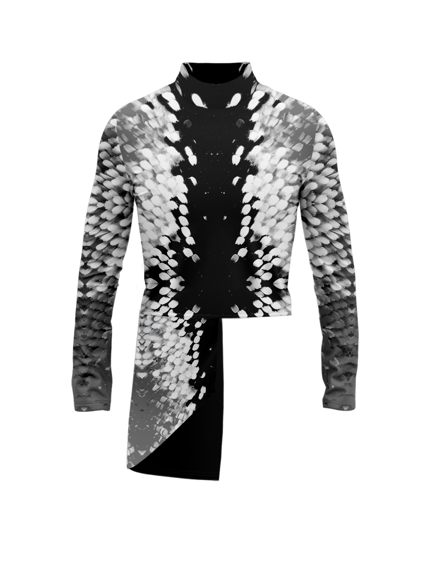 Butterfly Wing Performance Top with Drop