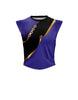 Euro Cut Outs Performance Vest - Round Cap Mid Rise Curve