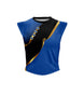 Euro Cut Outs Performance Vest - Round Cap Mid Rise Curve