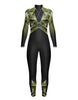 Ombre Prism LS TNeck Zipper Back Unitard