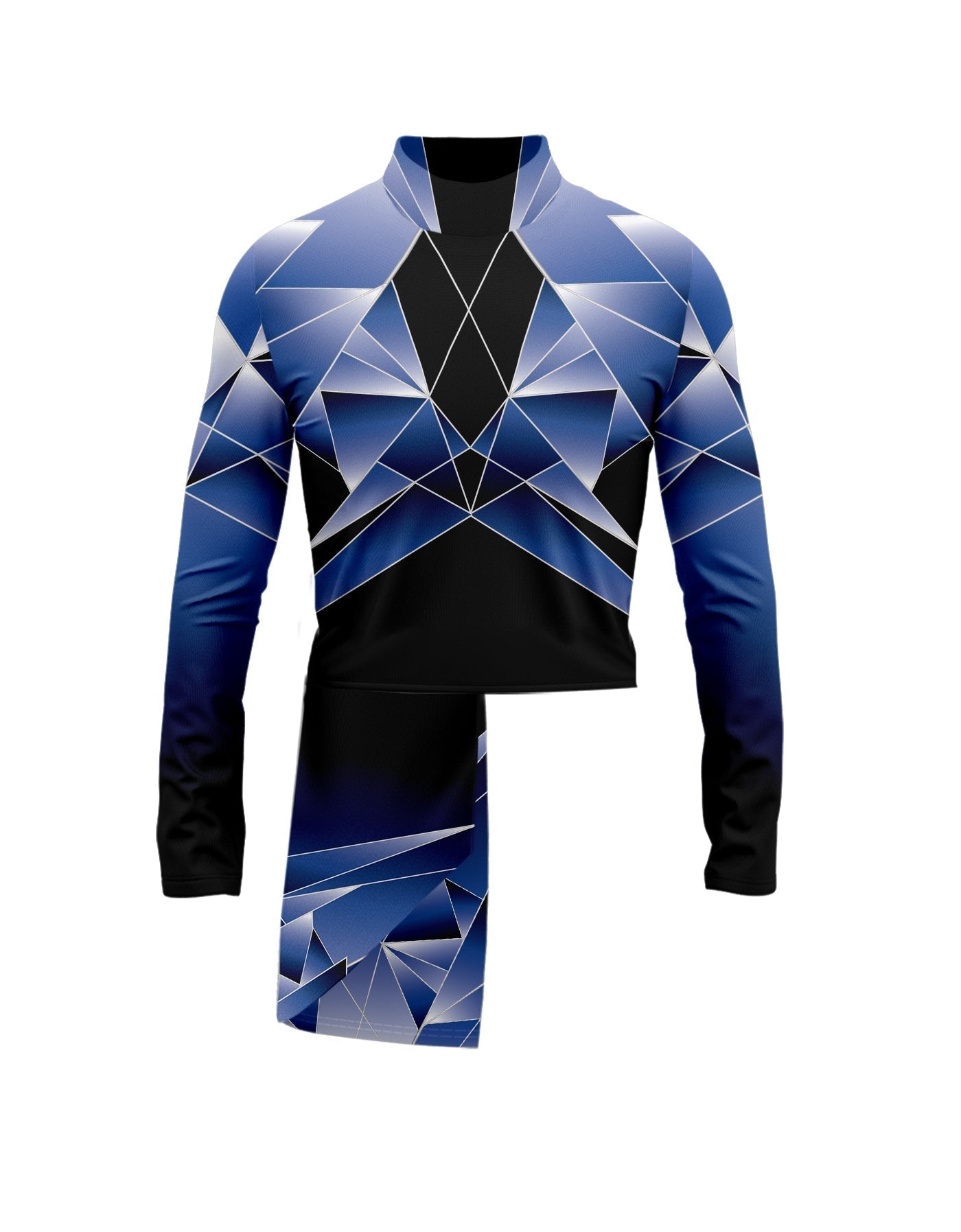 Ombre Prism Performance Top with Drop