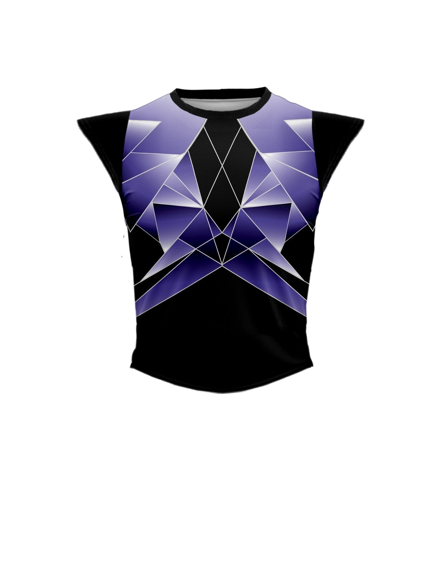 Ombre Prism Performance Vest - Pointed Cap Mid Rise Curve