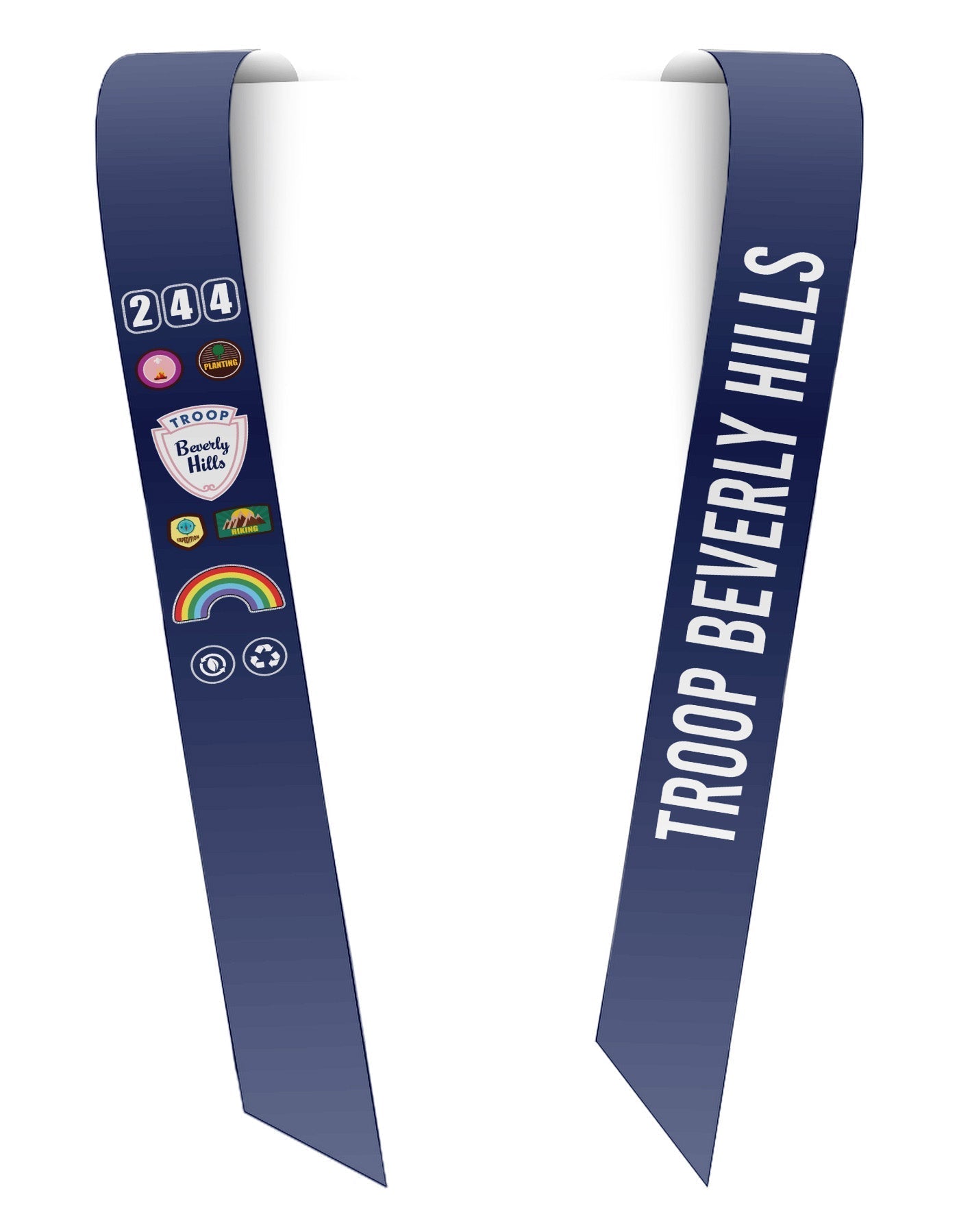 Troop Beverly Hills Shoulder Sash