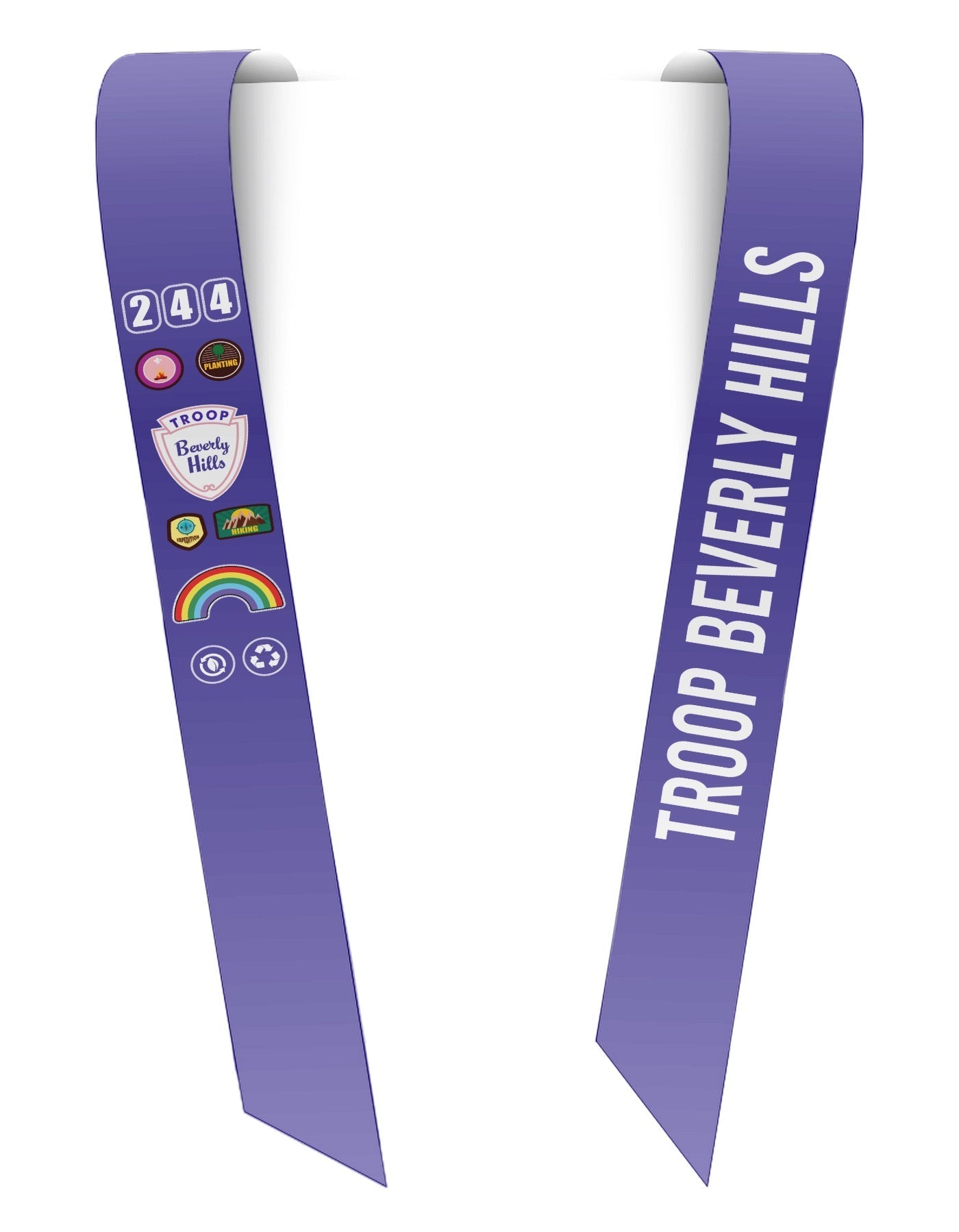 Troop Beverly Hills Shoulder Sash