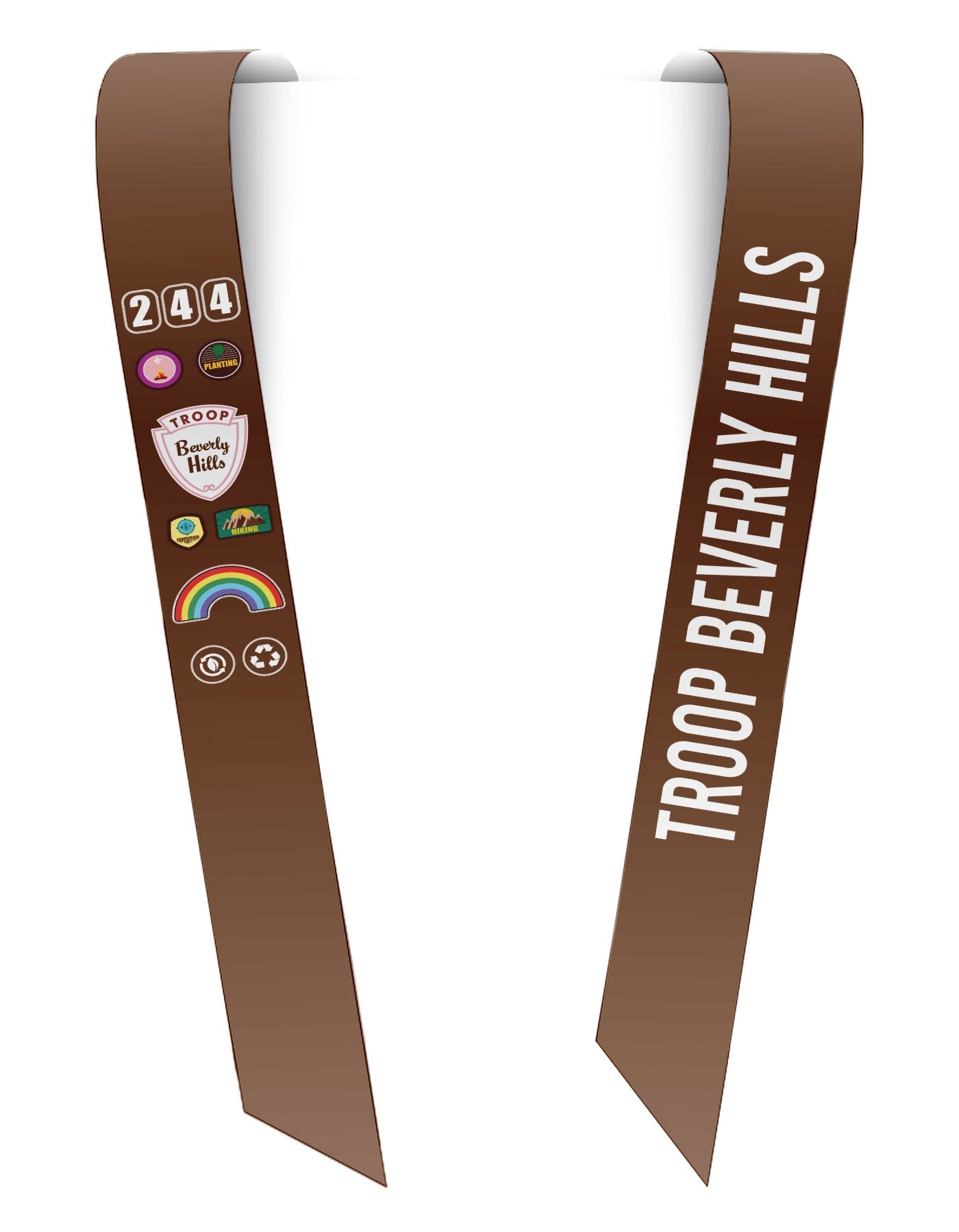 Troop Beverly Hills Shoulder Sash