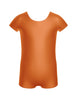 Solid Lycra Cap Sleeve Biketard