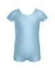 Solid Lycra Cap Sleeve Biketard
