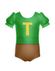 Chipmunks Puff Sleeve Leotard