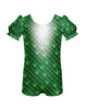 T-Rex Puff Sleeve Biketard
