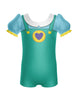 Pocket Friends Puff Sleeve Biketard