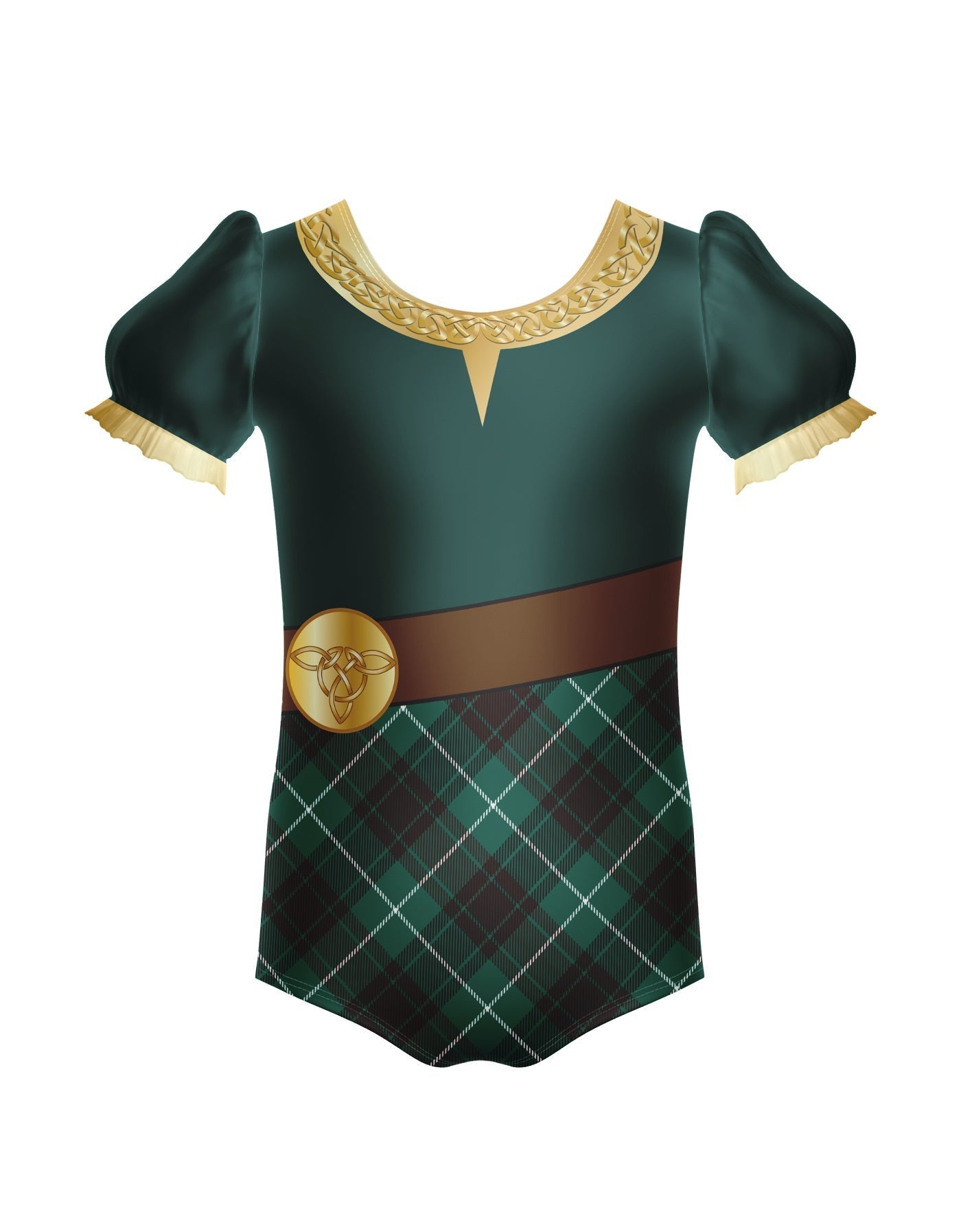 Highland Princess Puff Sleeve Leotard