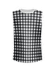 Gingham Baby Tank Shirt