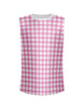 Gingham Baby Tank Shirt
