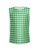 Gingham Baby Tank Shirt