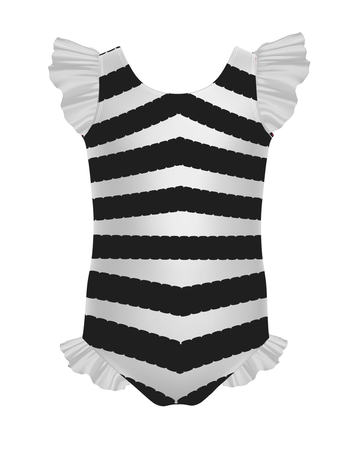 Beach Baby Tank with Gather Sleeve and Legs Leotard
