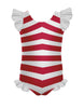 Beach Baby Tank with Gather Sleeve and Legs Leotard