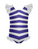 Beach Baby Tank with Gather Sleeve and Legs Leotard