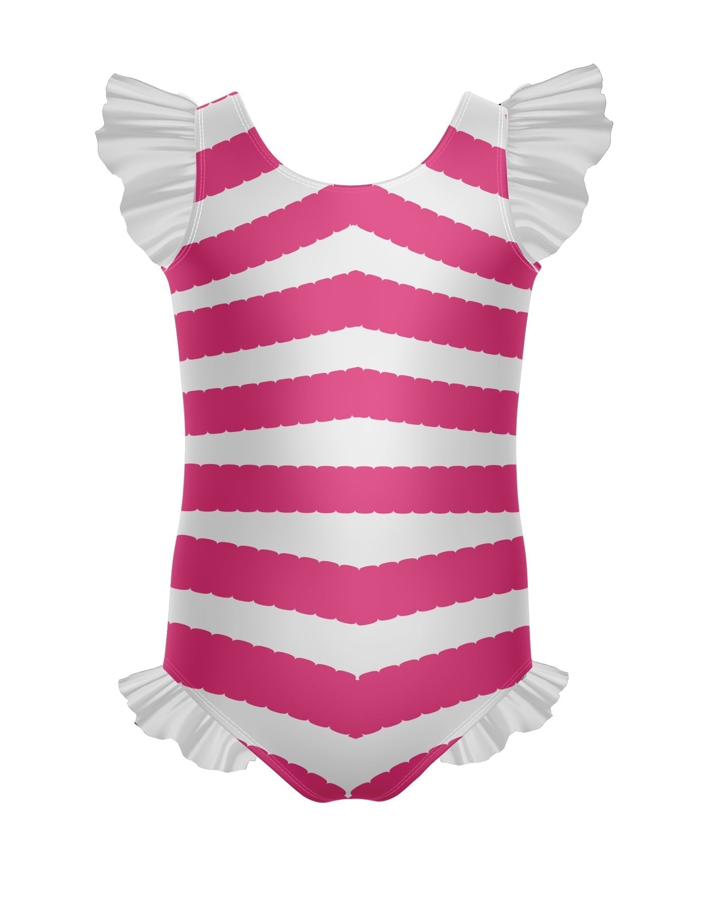 Beach Baby Tank with Gather Sleeve and Legs Leotard