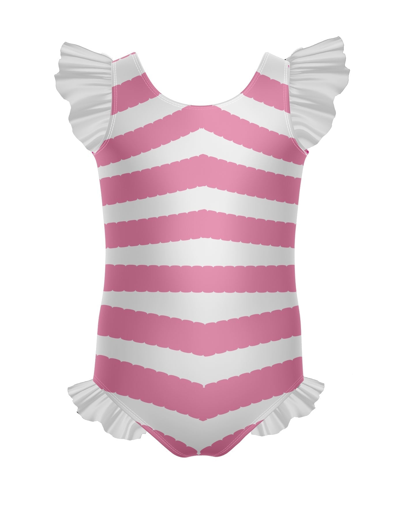 Beach Baby Tank with Gather Sleeve and Legs Leotard