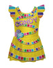 Candy Land Tank with Gather Sleeve Dress