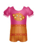Monkey Barrel Puff Sleeve Biketard