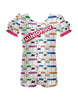 Miniopoly Puff Sleeve Biketard