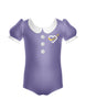 Flight Attendant Puff Sleeve Leotard