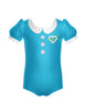 Flight Attendant Puff Sleeve Leotard
